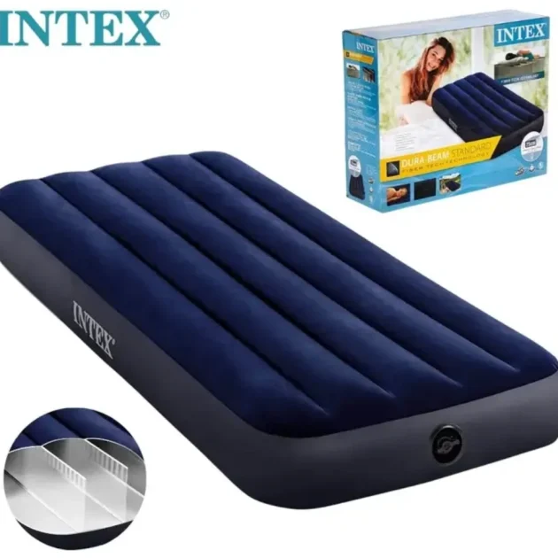 Intex Matelas gonflable Classic Downy 1 personne